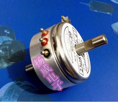 Biến trở xoay loại 2 đầu trục Plastic Sensor WDJ36-ⅡM Conductive Plastic Potentiometer WDJ36-2M