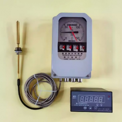 Đồng hồ đo nhiệt độ dầu máy biến áp lực, Huanren Instrument Factory BWY-804AJ (TH) / XMZ-22 Transformer Oil Level Thermometer