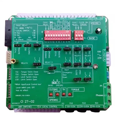 Phụ kiện thiết bị truyền động điện CI2702, CI 27-02 actuator control board BERNARD main board