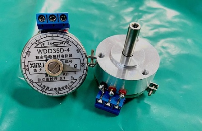 Biến trở xoay WDD35D-4 precision conductive plastic potentiometer with pointer crane potentiometer 5K