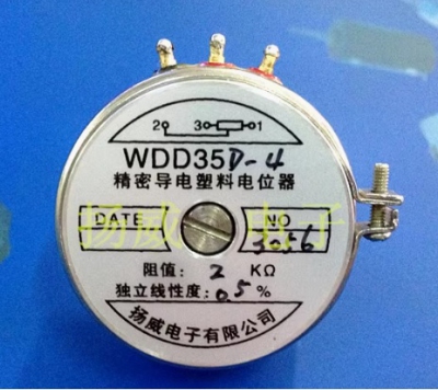 Biến trở xoay, WDD35D4, WDD35D-4  potentiometer 1K, 2K,5K,10K linear accuracy: 0.5%