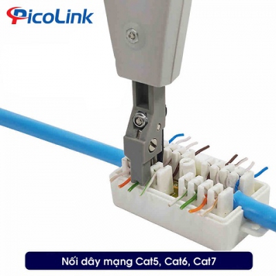 Đầu nối cáp mạng RJ45 Cat5 Cat6 Giagabit mạng lan chính hãng PicoLink PL-102