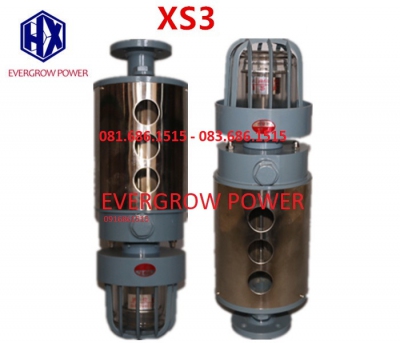 Bình hút ẩm, bình thở máy biến áp lực, kiểu bình thép phòng nổ XS3 - 0.5~18kg