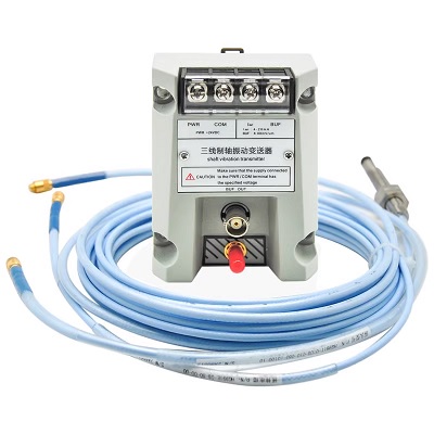 Bộ chuyển đổi tín hiệu rung HG890 three-wire shaft vibration transmitter with eddy current sensor probe extension cable