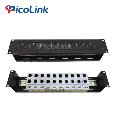 Khay thanh đỡ chống sét mạng Lan, Giá đỡ chống sét, Picolink PL-2U-RAY