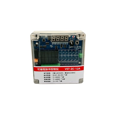 Bộ điều khiển van cho lọc bụi Pulse control instrument VST type offline programmable bag dust removal electromagnetic pulse valve 24v220v
