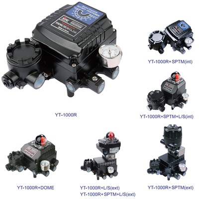 Electric valve positioner YT-1000 Korea Yongtai YTC angular stroke YT-1000R straight stroke YT-1000L