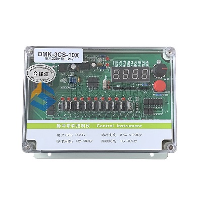 Bộ điều khiển van cho lọc bụi pulse injection controller fifth generation DMK-5CSA-5/8/10/15 digital display pulse valve controller