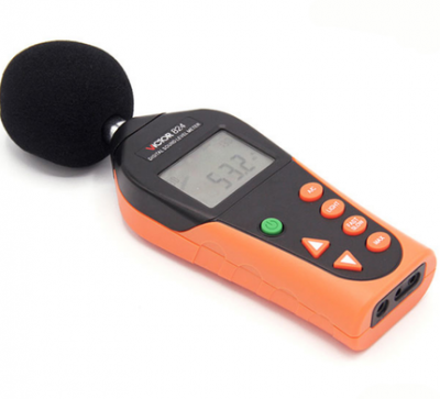 Máy đo độ ồn, VICTOR victory digital noise meter, sound level meter spot VC824C, VC824 volume decibel meter