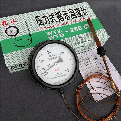 Đồng hồ đo nhiệt độ nồi hơi, Hangzhou Guanshan WTZ-280 / WTQ-280