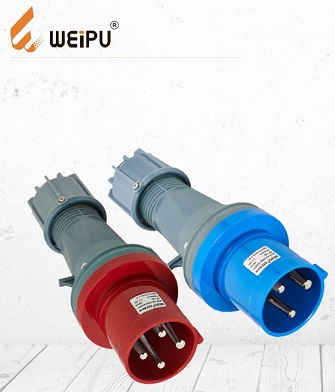 Ổ cắm-phích cắm công nghiệp Weipu waterproof industrial plug IP44 63A TYP641 TYP643 TYP645