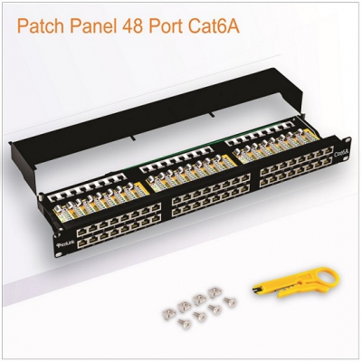 Thanh đấu nối Patch Panel 48 Port Cat6A, Picolink PL-S2U48-C6A
