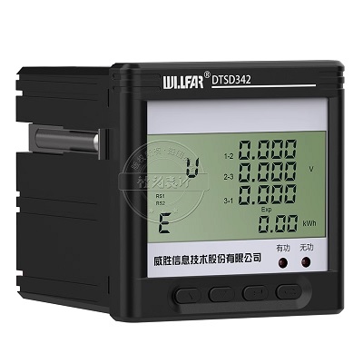 Đồng hồ đo thông số điện DTSD342-9N three-phase digital display multi-function power meter 0.5S level