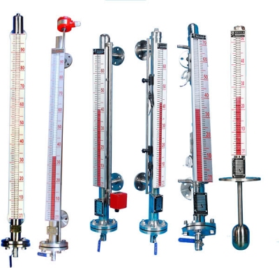 Thiết bị đo mức kiểu từ tính, Magnetic flap level gauge, Magnetic float level gauge Raylink UHZ-10