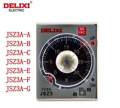 Rơ le thời gian, Delixi delay time relay JSZ3A-A AB AC AD AE AF