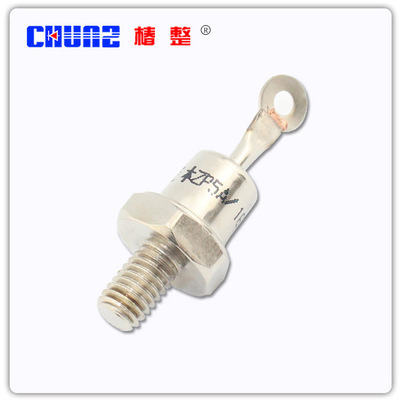 Điôt chỉnh lưu bolt type spiral diode Shanghai Chunz ZP-5A1600V, ZP-10A1600V, ZP-20A1600V