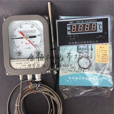 Đồng hồ đo nhiệt độ máy biến áp lực, Hangzhou Guanshan BWY (WTYK) -802ATH / XMT-288FC