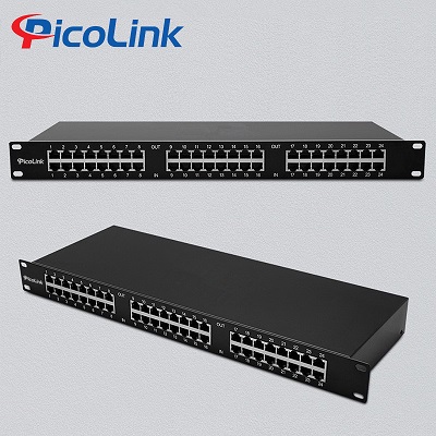Thiết bị chống sét mạng lan 24 Port, Picolink PL-24P-1000POE