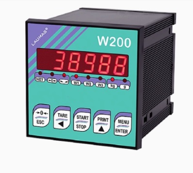 Bộ hiển thị cân LAUMAS W200 weighing display controller instrument with analog 4-20mA