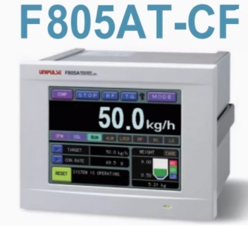 Bộ hiển thị cân UNIPULSE F805AT-FB batching scale instrument F805AT-CF loss-in-weight scale controller F805AT-MD packaging control F805AT-CK checkweigher control