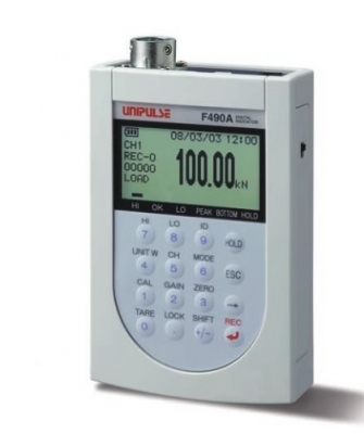 Bô cân cầm tay UNIPULSE F490A/F320 portable pressure gauge handheld weighing instrument