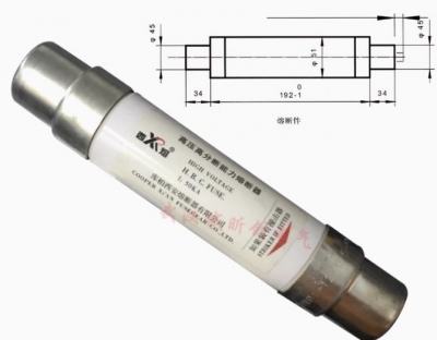 Cầu chì ống cao áp XRNP1-12/0.5-50-2 0.5A 1A2A 3.15A 12KV XRNP1-12KV-0.5A-2(51*260) XRNP1-12KV-1A-2(51*260) XRNP1-12KV-2A-2(51*260)