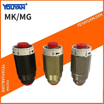 Điều chỉnh tốc độ YOUYAN MG8 flow MK10 speed regulation MK20 hydraulic MK25 one-way 30 throttle valve MG15G1.2B2